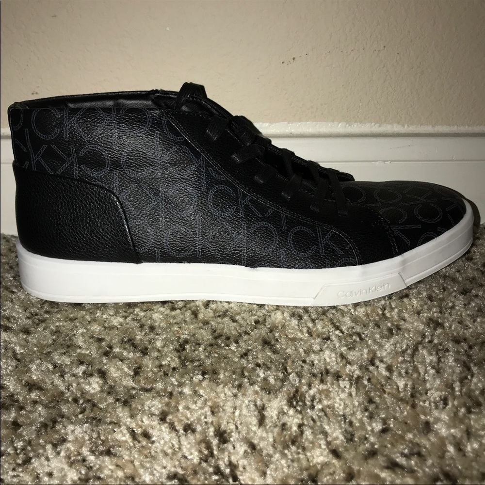 Calvin Klein high top shoes